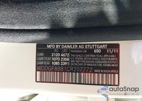 2012 Mercedes-Benz C 300 Luxury 4Matic/Sport 4Matic from USA, damaged, VIN WDDGF8BB1CR207772